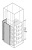 Перегородка верт. задняя H=1000мм W=400мм ABB 1STQ009124A0000