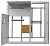Корпус метал. 1010х950х100 IP31 без клем. блока ЩЭ-2 SchE 30710DEK