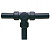 Фитинг AS прямой Т-образный пласт. d21 черн. (уп.10шт) ABB 7TCA296000R1498