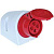 Розетка наружн. уст. 32А 400В 3P+E IP44 DKC DISW040324