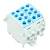 Проходная клемма WPD 202 4x35/4x25 BL 1561700000