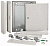 Щит распределительный настенного монтажа 105х605х765 BP-O-600/7-FLAT-W EATON 113177