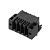 Штекерный соединитель печат S2C-SMT 3.50/12/90LF 1.5SN BK RL 1359130000