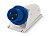 Вилка настенная 125А 2P+E 250В IP67 DKC DIS245M12593
