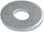 Шайба плоская M10 (уп.300шт) ИЭК CLP1M-SH-10